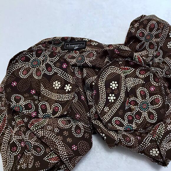 Elementz NWOT Vintage Button Down Blouse Women S - Picture 9 of 11